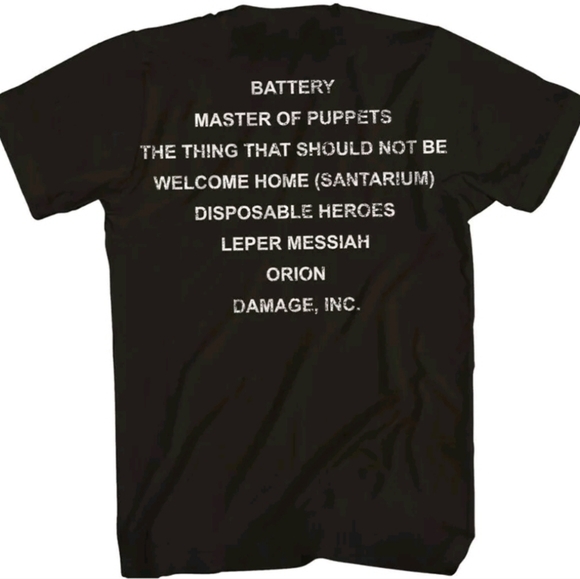 Metallica Master of Puppets Album Shirt - Picture 4 of 5